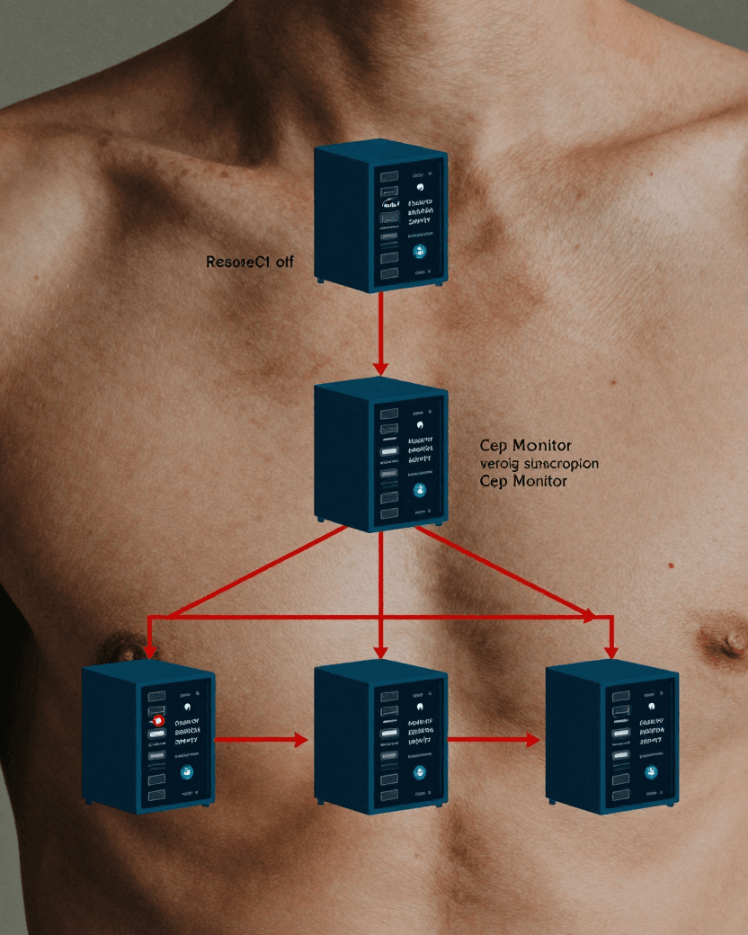 Technical attack path from a low-privilege CephX identity through a crafted monitor subscription to the config-key secret store and managed cluster hosts